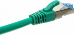 InLine Patch network cable Cat.6A, S/FTP (PiMf), 500MHz, zielony, 2m (76802G)