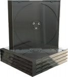 MEDIARANGE CD Jewelcase Single tray - Beh&auml;lter CD-storage - Capacity: 1 CD/DVD - Schwarz (pack of 100)