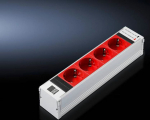 Rittal PSM Plus - Steckdosenleiste (Plug-in module) - output terminals: 4 (CEE 7/4)