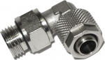 Innovatek Anschluss 90 Grad G1/4 Zoll AG auf 10/8mm - silber