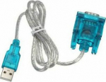 Cable USB Akyga USB-A - RS-232 1 m Transparent (AK-CO-02)