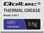Pasta Thermal Qoltec Grey 0.5g (51651)
