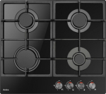 Amica Gas hob on glass PGCA6100APB