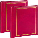Victoria Collection Album SA20S Magnetic 20lk Classic, punane 2tk