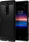 Kaitse&uuml;mbris Rugged Armor, Sony Xperia 1, must, Spigen