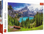 Trefl Puzzle 1500 of elements Lake Oeschinen Alps