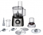 Bosch | Food Processor | MCM3401M | 800 W | Number of speeds 2 | Bowl capacity 2.3 L | Blender | Meat mincer | Black/Stainless steel
