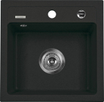 Sink Deante 1 Zorba chamber chamber without drainer metallic gray ZQZ S103
