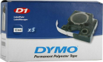 DYMO D1 Permanent Polyestertape, 12mm x 5.5m