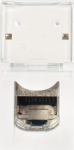 Legrand MOSAIC Single computer socket RJ45 kat.6 STP White (076563)