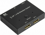Alcasa Good Connections DP1.4 Switch 2-bidirectional 8K@30Hz