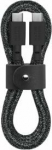 Kabel USB Native Union USB-C - USB-C 1.2 m Czarny (BELT-C-CS-BLK-2-NP)