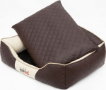 Hobbydog L DEN ELITE - BROWN - BEIGE SIDES