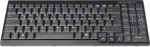 Digitus KEYBOARD SUITABLE TFT CONSOLES, BLACK WIRED GERMAN LAYOUT
