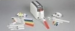 Zebra Z-Band Direct - polypropylene (PP) - Permanent acrylic adhesive - perforated - 6 mil - gr&uuml;n, Focal mark black - 25.4 x 279.4 mm 1200 Stck. (6 Rolle(n)