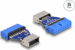 DELOCK USB 3.2 Gen 1 Adapter Pfostenbuchse > intern Key A Bu