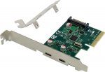 CONCEPTRONIC 4xPCIe2.0 Card 2xUSB-C3.2 Gen2 10Gbps
