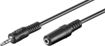 Wentronic 3.5mm stereo plug - 3.5mm stereo jack, 10.0m