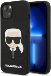 Karl Lagerfeld KLHCP13SSLKHBK Silicone Karl`s Head Hardcase for iPhone 13 mini 5.4" / black