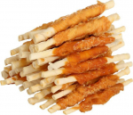 HILTON Chicken wrap white rawhide stick - Dog treat - 500 g