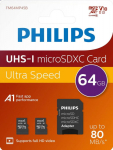 Philips MicroSDXC 2-Pack 64GB Class 10 UHS-I U1 incl. Adapter