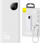 Powerbank Baseus Fast charging Power Bank Baseus Adaman2 10000mAh 30W (white)