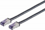 Lanview HIGH-FLEX Cat6a S/FTP Black, 2m High-Flex Shielded
