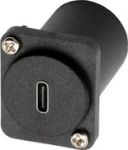 Exsys USB 3.1 Adapter D-Typ USB-C Buchse - Adapter - Digital/Data