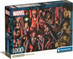 Clementoni Puzzle 1000 element&oacute;w Compact Marvel The Avengers
