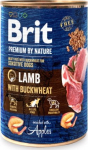 BRIT Premium by Nature Lamb with Buckwheat - Wet dog food - 400 g