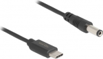 DELOCK Kabel USB Power USB Type-C > DC 5.5 x 2.1mm St 1m