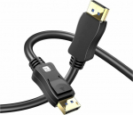 Kabel Techly DisplayPort - DisplayPort 3m czarny (ICOC DSP-A21-030)