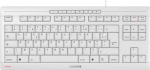 CHERRY STREAM KEYBOARD TKL, PALE GREY