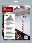 K&ouml;nig & Meyer K&M Universal cooker hood grease filter (2pcs)