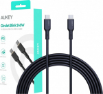 AUKEY CB-SCC241 kabel USB-C - USB-C 1m 240W PD 5A 20V silicone black
