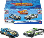 Mattel Hot Wheels: Pull-Back Speeders - Muscle and Blown & Alpha Pursuit (HPR97)