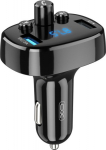 XO transmitter FM BCC02 Bluetooth MP3 car charger 15W black