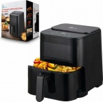 Fat free fryer ExtraLink Extralink HOME AIR FRYER 5.2L EU SJ-520 Single fryer 5.2 l Hot Air Fryer Black