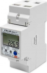 Qoltec 1-phase electronic counter | energy consumption meter per rail DIN | Wi-Fi | TUYA | 230V | LCD