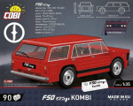 Cobi COBI CARS Youngtimer FSO 125p Wagon 90kl 24603