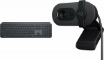Keyboard Logitech MX Keys for Business (920-010251) + Brio 100 (960-001585)