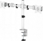 NEOMOUNTS FLAT SCREEN DESK MOUNT (10-27") DESK CLAMP/GROMMET