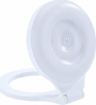 Kingxbar Mini magnetic phone stand with lamp compatible z MagSafe White