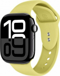 Crong Liquid - Pasek do Apple Watch 38/40/41/42mm (słomkowy)