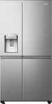 Hisense Side by Side RS818N4TIC BK770, Detached, American Door, Edelstahl, contact, LED, An T&uuml;r
