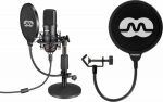 Mozos Microphone Microphone Mozos USB MKIT-900PRO Gamer + Pop microphone filter PS-1