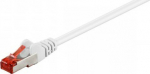 Wentronic GB CAT6 VERKKOKAAPELI, S/FTP, VALKOINEN, 5M, LSZH