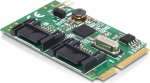 Delock MiniPCIe I/O PCIe full size 2 x SATA 6