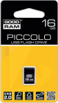 GOODRAM PICOLLO 16GB USB 2.0 Czarny