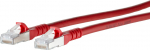 METZ CONNECT 130845A566-E - 15 m - Cat6a - S/FTP (S-STP) - RJ-45 - RJ-45 - Rot